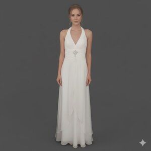 Alfred Sung Bridal Wedding Gown 7074